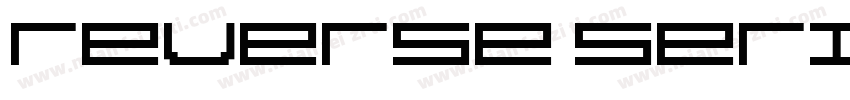 reverse serif字体转换